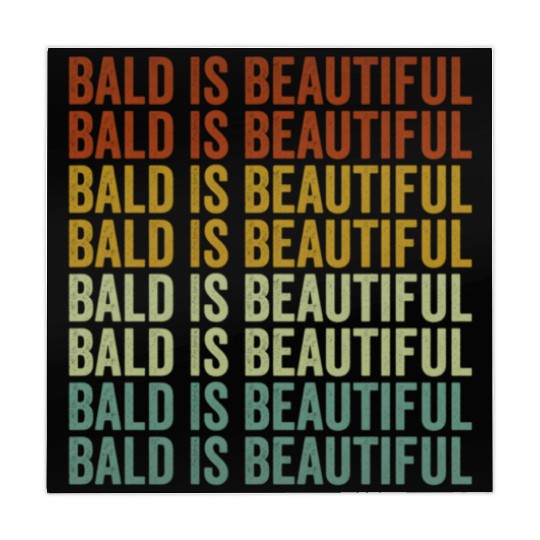 Bald Is Beautiful Mahjong Mats