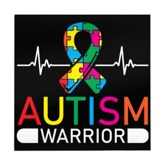 Autism Warrior Autistic Ninja Spectrum Asperger Mahjong Mats