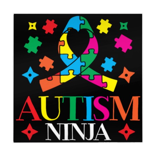 Autism Ninja Asperger Syndrome Spectrum Autistic Mahjong Mats