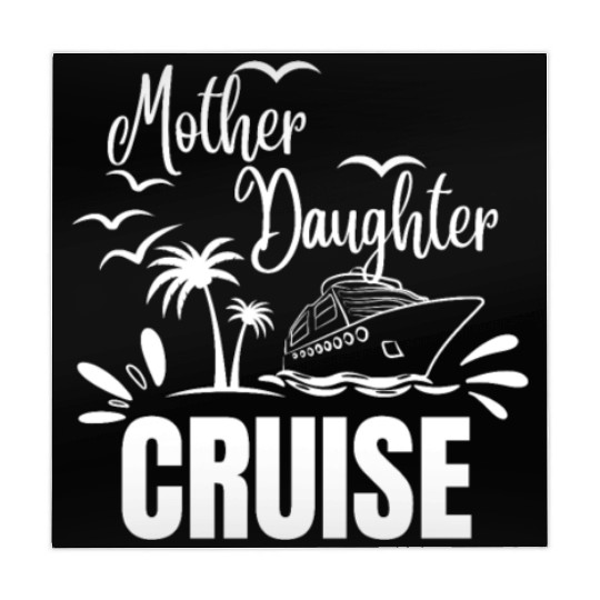 Cruise Ship Mother Daughter Cruise Funny Cruise Mahjong Mats