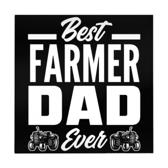 Best Farmer Dad Ever Funny Farmer Gift Mahjong Mats