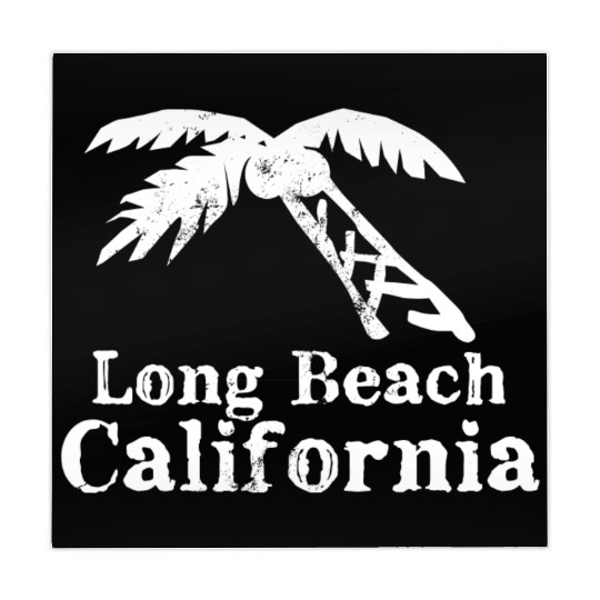 Long Beach California Palm Tree Souvenirs Gifts Mahjong Mats