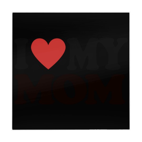 I Love My Mom Men's Muscle Mahjong Mats Sleeveless Gym