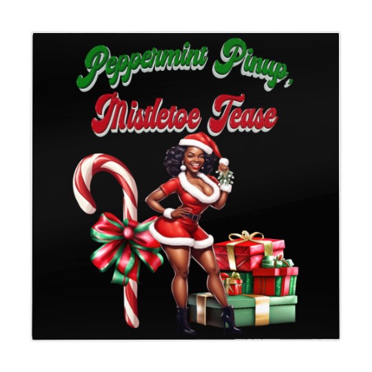 Peppermint Pinup, Mistletoe Tease Mahjong Mats