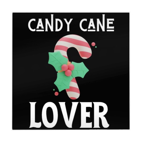 Candy Cane Lover Christmas Peppermint Candy Canes Mahjong Mats
