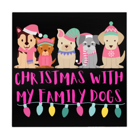 christmas dog lovers mom Mahjong Mats
