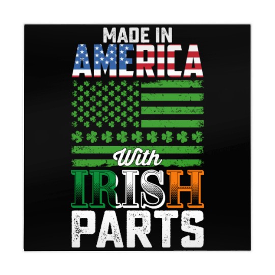 Made in America with Irish Parts St Patrick's Day Mahjong Mats