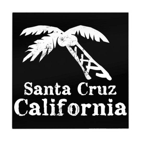 Santa Cruz California Palm Tree Souvenirs Gifts Mahjong Mats