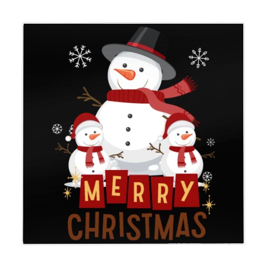 Snowman Merry Christmas Mahjong Mats