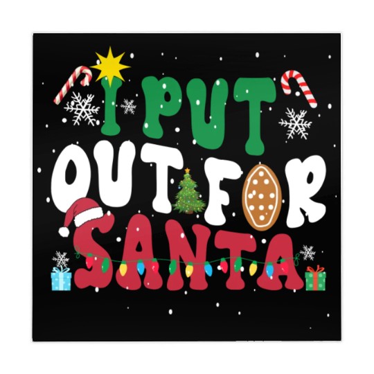 I put Out For Santa Funny Christmas Mahjong Mats