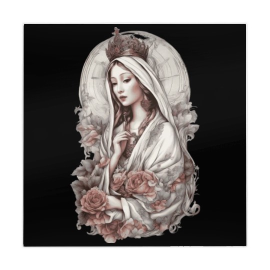 Blessed Virgin Mary Mahjong Mats