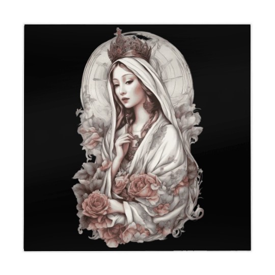 Blessed Virgin Mary Mahjong Mats