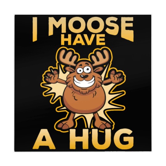 I Moose Have A Hug Funny Elk Moose Mahjong Mats