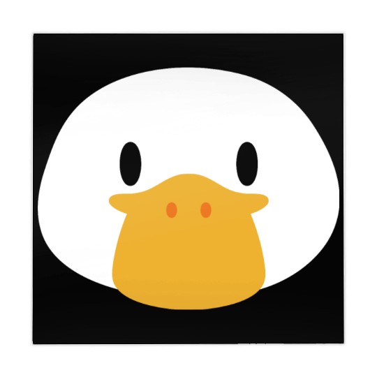 Duck Face Funny Goose Cute Animal Ducky Honk Bird Mahjong Mats