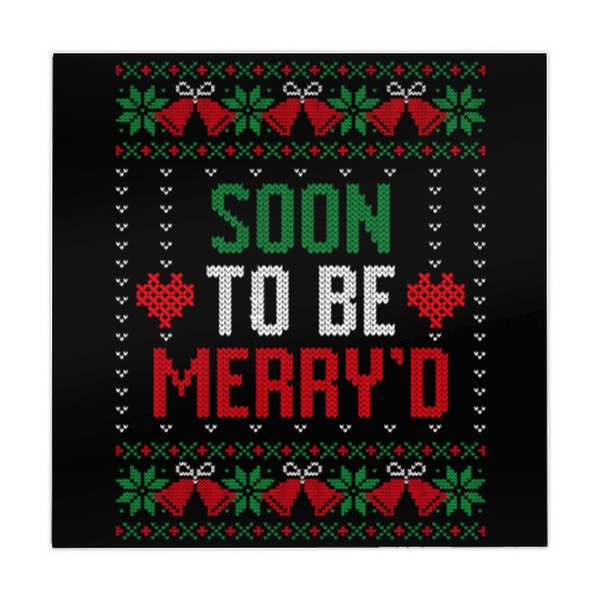 Soon to be Married Merry'd Xmas Bride and Groom Mahjong Mats