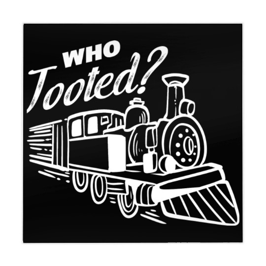 Who Tooted? Railroad Engineer Gift Mahjong Mats