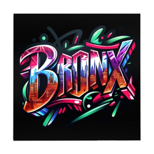 Bronx New York Graffiti Mahjong Mats