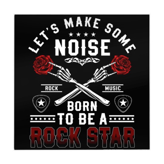 Rock Hard Rock Music Genre Mahjong Mats