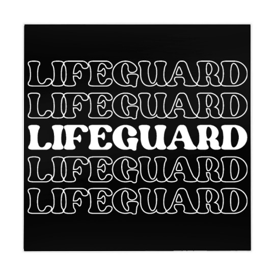 Lifeguard Beach Swimming Pool Guard Mahjong Mats