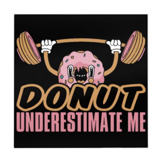 Fitness Donut Funny Donut Gym Mahjong Mats