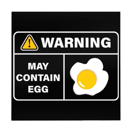 Fried Egg Lover Funny Foodie Mahjong Mats