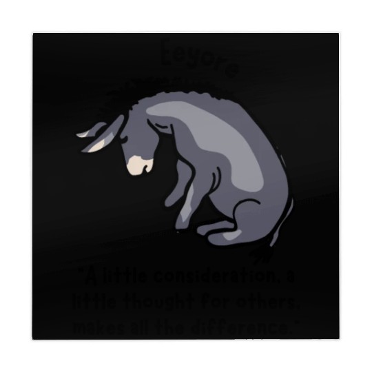 Eeyore Quote About Kindness Mahjong Mats