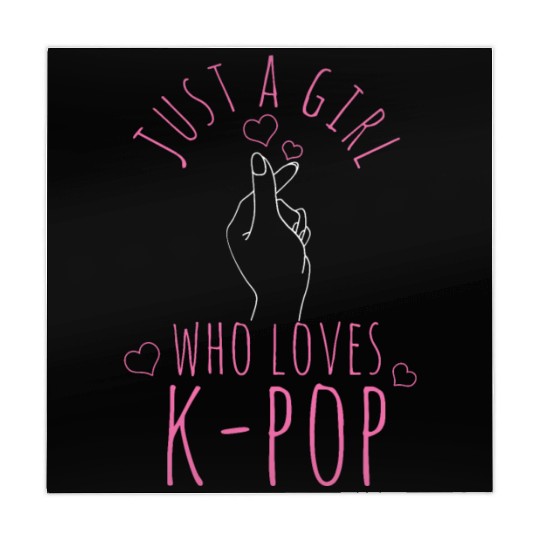 Just A Girl Who Loves K-Pop Korean Music Mahjong Mats