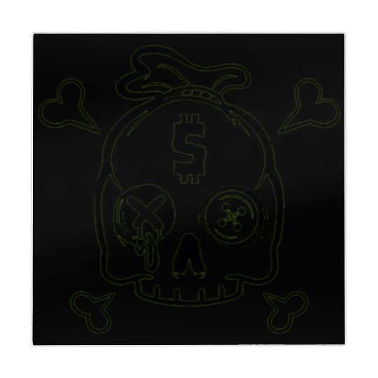 Safety Money Bag Skull Mahjong Mats