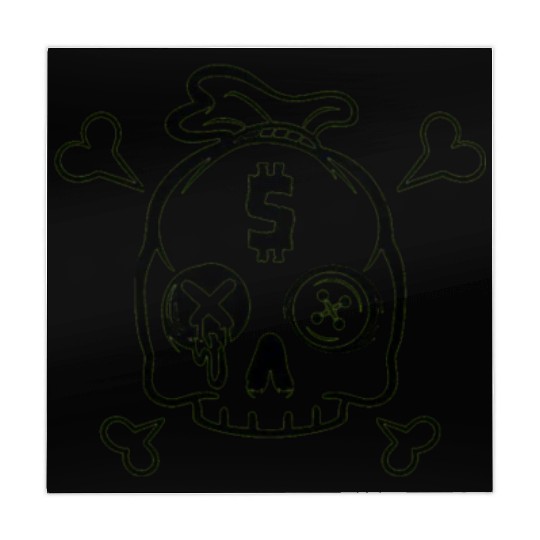 Safety Money Bag Skull Mahjong Mats