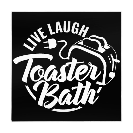 Live Laugh Toaster Bath 2 Mahjong Mats