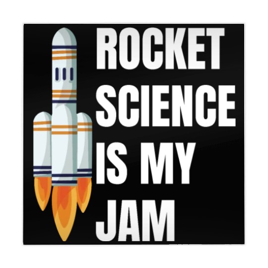 Rocket Science is My Jam Funny Science Astronomy Mahjong Mats