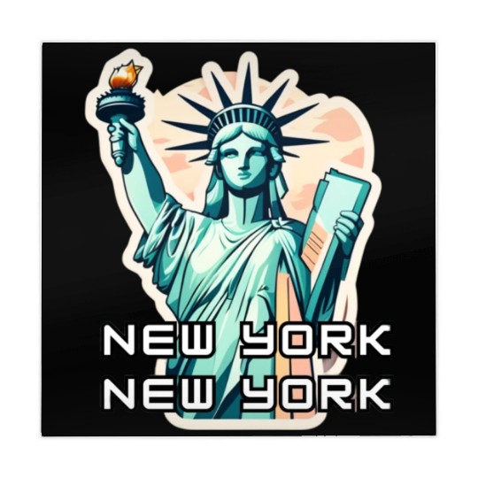 New York - Statue of Liberty Mahjong Mats