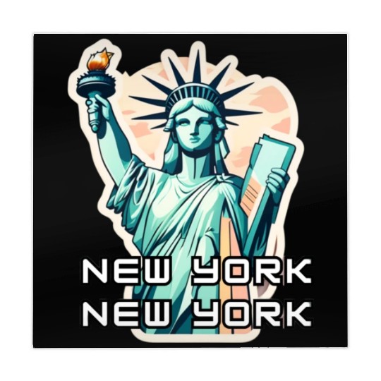 New York - Statue of Liberty Mahjong Mats