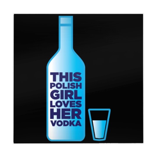 this polish girl loves her vodka Mahjong Mats