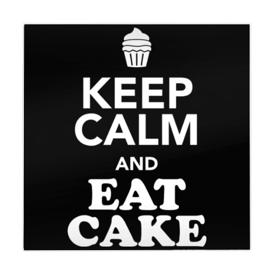 KEEP CALM AND EAT CAKE Mahjong Mats