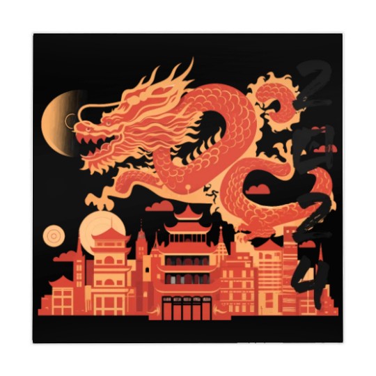 Year Of The Dragon Mahjong Mats | chinese lanterns
