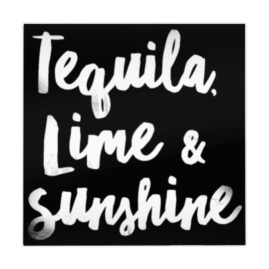 Tequila Lime Sunshine Funny Mexican Alcohol Cool Mahjong Mats