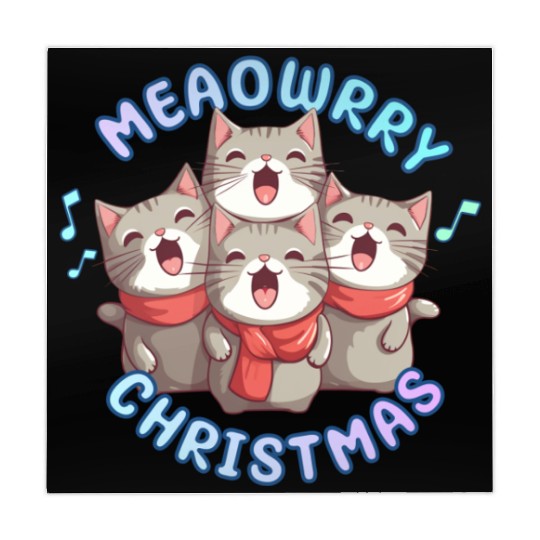 Christmas Kittens sing lovely Christmas song Mahjong Mats