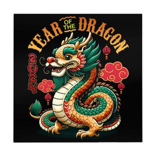 Dragon Year 2024 Embrace Lunar New Year Prosperity Mahjong Mats