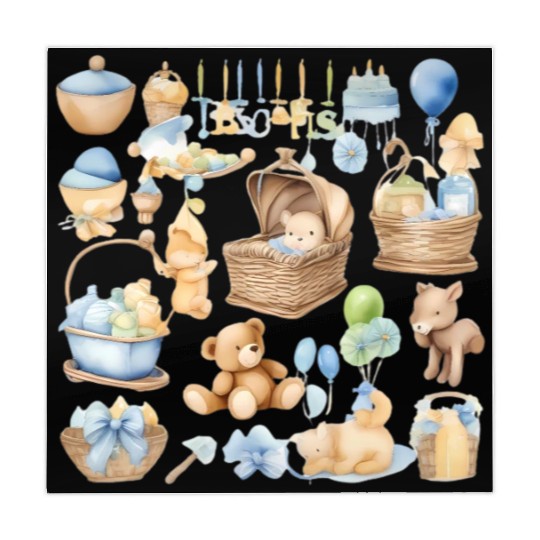 Newborn clipart Mahjong Mats