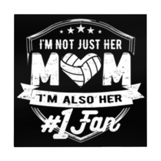 Number One Fan Volleyball Mom Mahjong Mats
