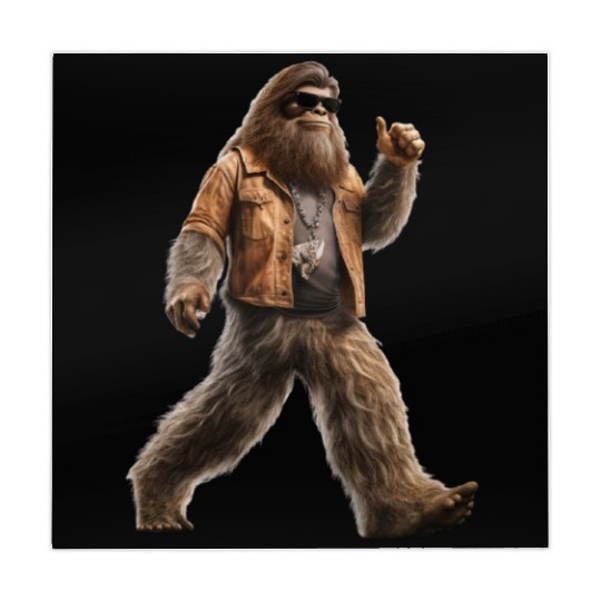 Bigfoot Sasquatch Rock Mahjong Mats