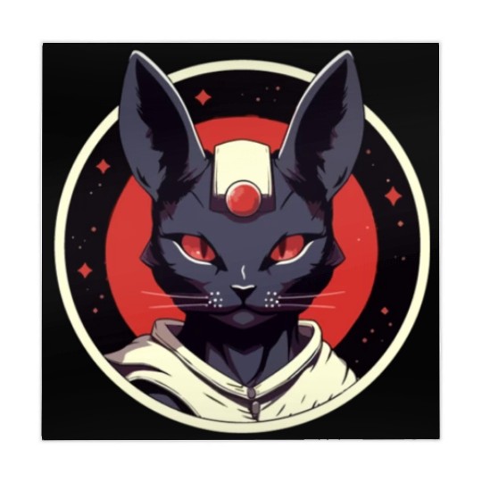 kawaii cat anime japanese retro men women Mahjong Mats