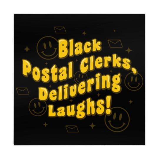 Black Postal Clerks, Delivering Laughs! Mahjong Mats