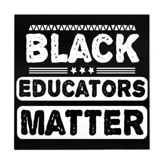 Black Educators Matter African History Teacher Men Mahjong Mats