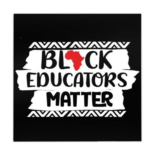 Black Educators Matter African History Teacher Men Mahjong Mats