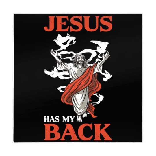 Jesus Has My Back 16 Mahjong Mats