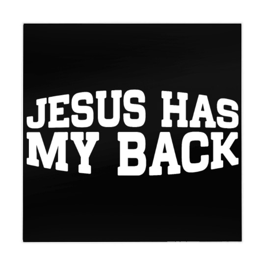 Jesus Has My Back 18 Mahjong Mats