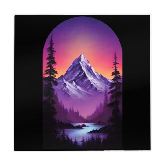 Violet Dawn The Mountains Majesty Mahjong Mats