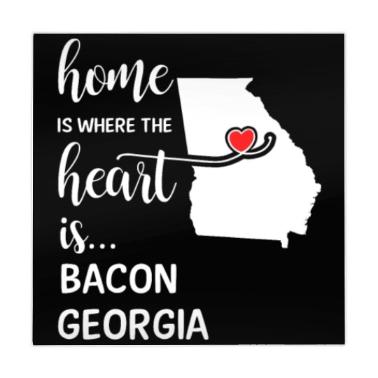 Bacon County Georgia Is Where My Heart Is Cool Mahjong Mats